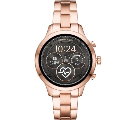 michael kors smartwatch runway ladestadtion|Gen 4 Runway Rose Gold.